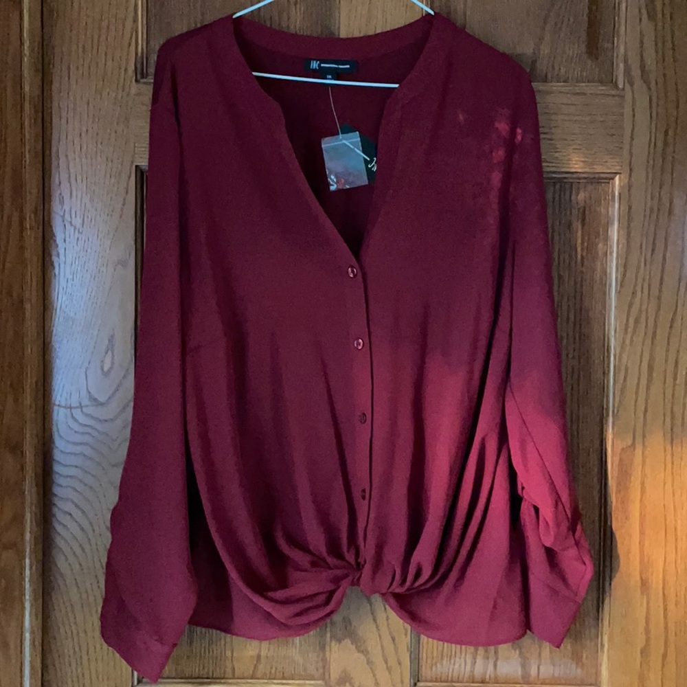 Scarlet dress shirt